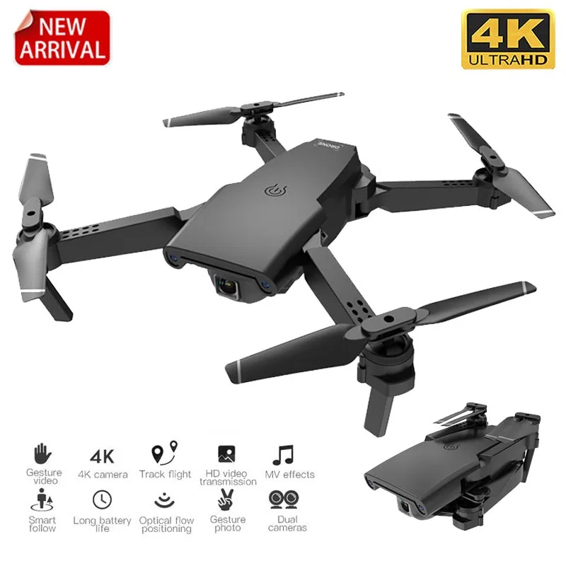 XKJ Новый DM106 Радиоуправляемый Дрон HD 4k оптический поток двойная камера складной Квадрокоптер Wi-Fi передача в реальном времени Fpv радиоуправля...
XKJ Новый DM106 Радиоуправляемый Дрон HD 4k оптический поток двойная камера складной Квадрокоптер Wi-Fi передача в реальном времени Fpv радиоуправля...