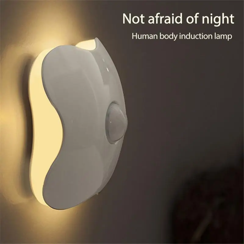 USB Charging Four-leaf Clover Night Light Intelligent Lighting Control Cabinet Light Human Body Induction Light White/Warm Light
USB Charging Four-leaf Clover Night Light Intelligent Lighting Control Cabinet Light Human Body Induction Light White/Warm Light