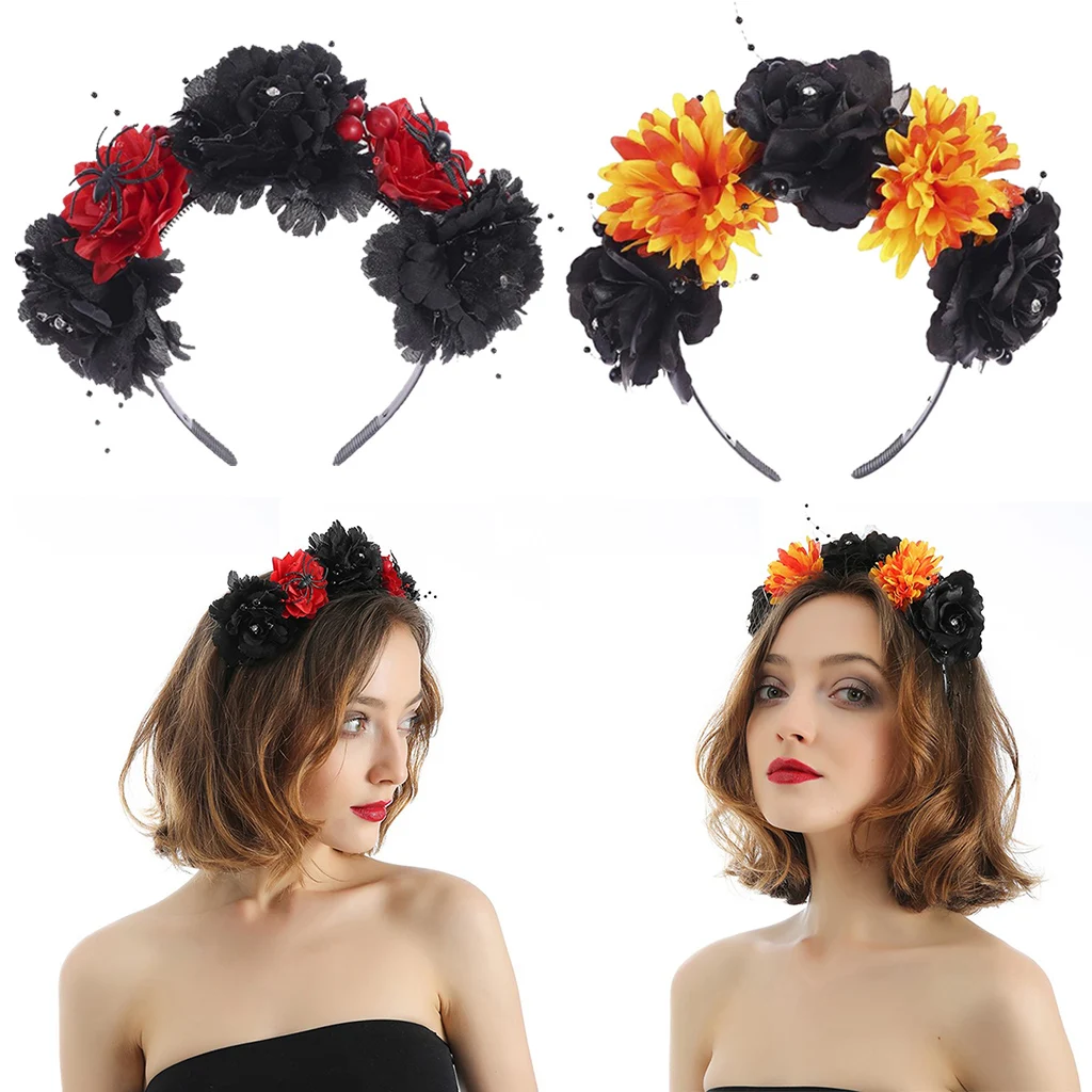 Boho Floral Garland Crown Hair Wreath Flowers Headband Headpiece for Party, Wedding, Photo Props
Boho Floral Garland Crown Hair Wreath Flowers Headband Headpiece for Party, Wedding, Photo Props