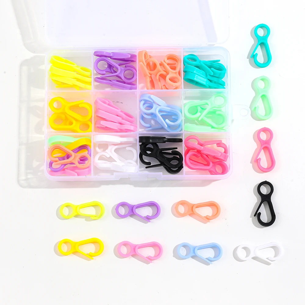 15x35mm Plastics Colorful Lobster Clasp Hook Clips Connectors for Key Chain Hooks DIY Jewelry Making Box Accessories
15x35mm Plastics Colorful Lobster Clasp Hook Clips Connectors for Key Chain Hooks DIY Jewelry Making Box Accessories