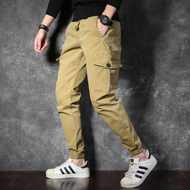 Men's Casual Cargo Pants 2021 New Hip Hop Male Jogger Trousers Fashion Streetwear Pants Cotton Comfortable Men Trendy Sweatpants
Men's Casual Cargo Pants 2021 New Hip Hop Male Jogger Trousers Fashion Streetwear Pants Cotton Comfortable Men Trendy Sweatpants