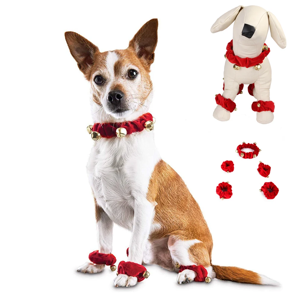 4PCS Christmas Cat Dog Bell Collar Set Pet Collar Bow Tie Christmas Neck Strap Dog Xmas Pets Products Christmas bell decoration
4PCS Christmas Cat Dog Bell Collar Set Pet Collar Bow Tie Christmas Neck Strap Dog Xmas Pets Products Christmas bell decoration