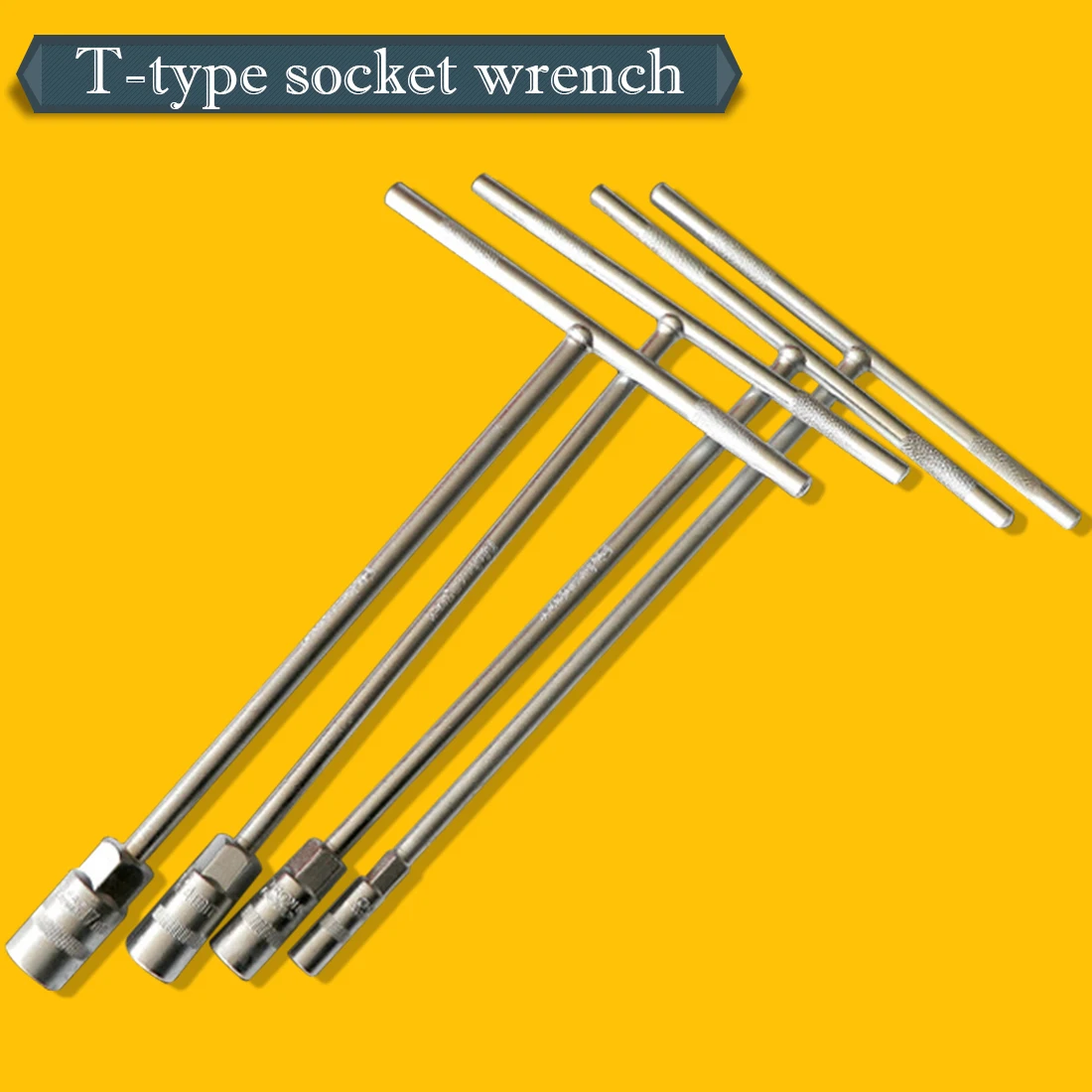 6mm~19mm T-bar socket spanner socket wrench nut spinner, Chrome Vanadium hex T wrench socket wrench more specifications Drop
6mm~19mm T-bar socket spanner socket wrench nut spinner, Chrome Vanadium hex T wrench socket wrench more specifications Drop