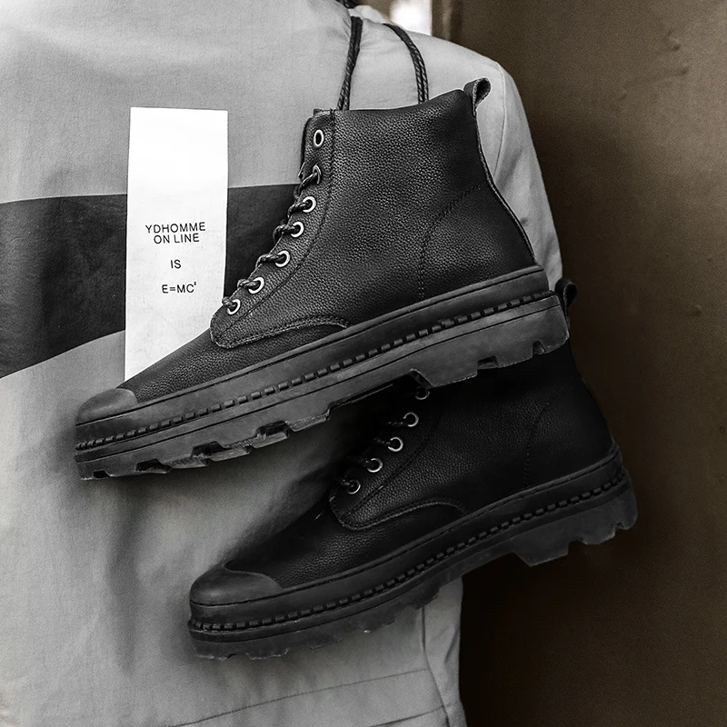 Casual Sneaker High Top Shoes Men Sneakers Leather For Mens Zapatillas Negras Men's Black Male Shoe Man 2020 
Casual Sneaker High Top Shoes Men Sneakers Leather For Mens Zapatillas Negras Men's Black Male Shoe Man 2020