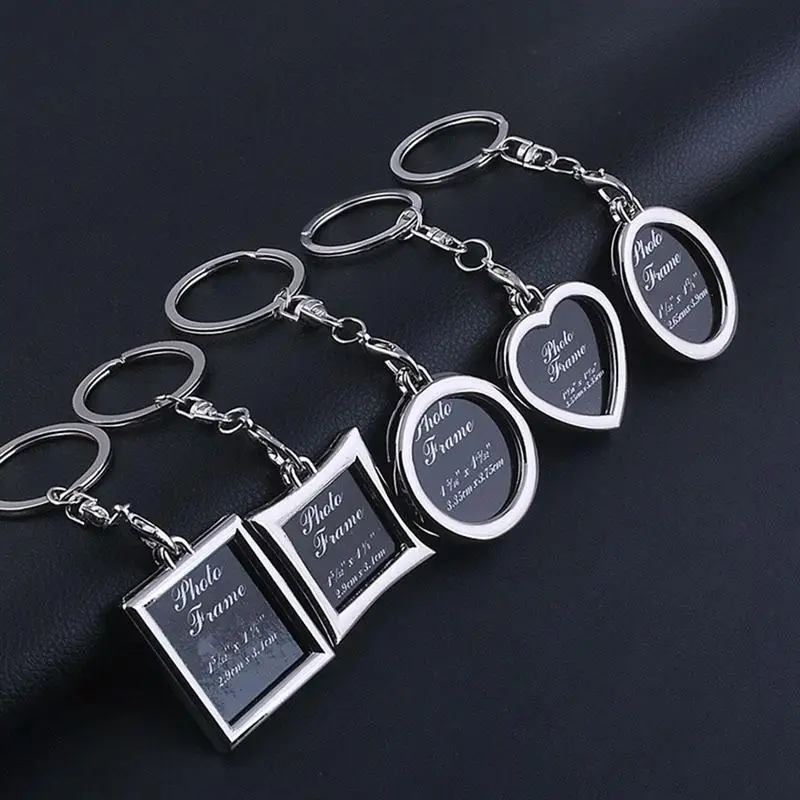 6Pcs Fashion Mini Photo Frame Metal Keychains Key Rings Keyfob Gift for Couple and Family (Circle)
6Pcs Fashion Mini Photo Frame Metal Keychains Key Rings Keyfob Gift for Couple and Family (Circle)