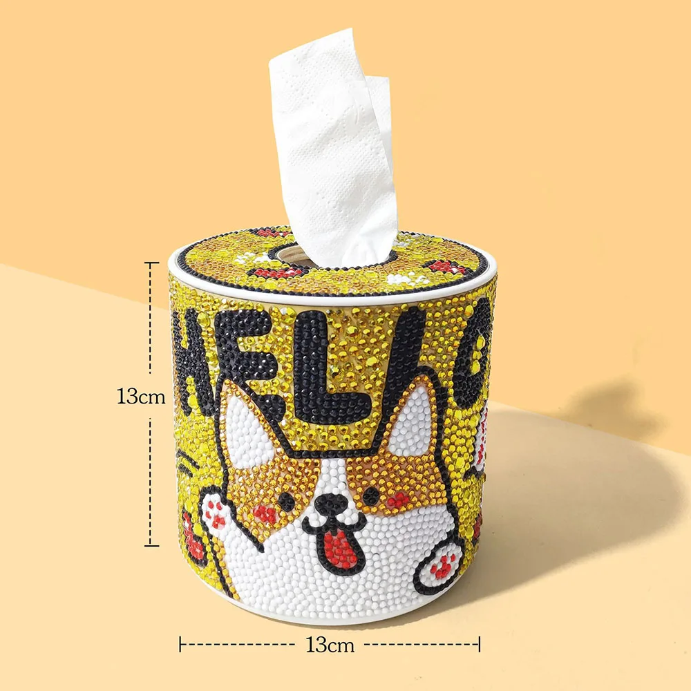 DIY Diamond Painting Roll Cylinder Tissue Box Cute Shiba Inu Unicorn Gometry 3D Special Shape Dimond Storage Box Cross Stitch
DIY Diamond Painting Roll Cylinder Tissue Box Cute Shiba Inu Unicorn Gometry 3D Special Shape Dimond Storage Box Cross Stitch