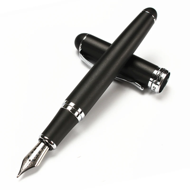Ручка для каллиграфии, из серебра перьевая ручка JINHAO пробы, роскошный бренд 18KGP, канцелярские принадлежности, подарок
Ручка для каллиграфии, из серебра перьевая ручка JINHAO пробы, роскошный бренд 18KGP, канцелярские принадлежности, подарок