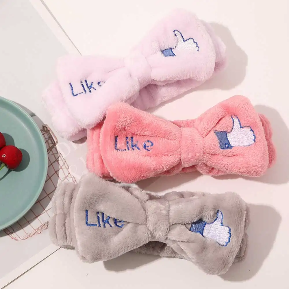 New Wash Face Coral Fleece Hairbands Soft Bow LIKE Headband For Women Girls Hair Holder Turban Fashion Hair Accessories
New Wash Face Coral Fleece Hairbands Soft Bow LIKE Headband For Women Girls Hair Holder Turban Fashion Hair Accessories