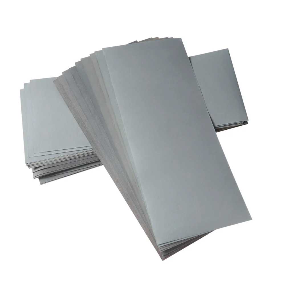 UEETEK 27PCS 400 to 3000 Grit Sandpaper Assortment Dry Wet for Automotive Sanding Wood Furniture Finishing
UEETEK 27PCS 400 to 3000 Grit Sandpaper Assortment Dry Wet for Automotive Sanding Wood Furniture Finishing