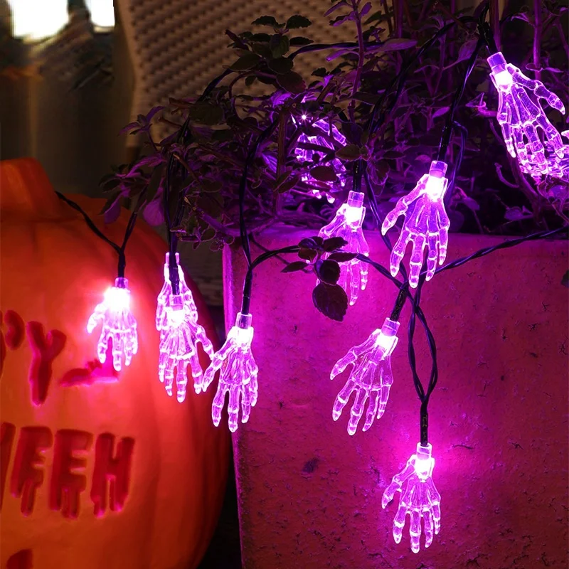 Solar-Powered String Lights Ghost Room Decoration Bat Courtyard Colored Lights Outdoor Spider Halloween Light String
Solar-Powered String Lights Ghost Room Decoration Bat Courtyard Colored Lights Outdoor Spider Halloween Light String