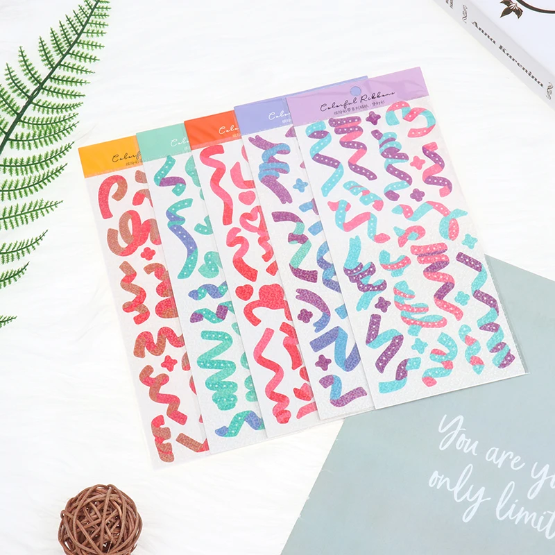 1Pc Cute Colorful Ribbon Bow Decorative PVC Stickers Scrapbooking Stick Label Diy Diary Album Stationery Sticker Accessories
1Pc Cute Colorful Ribbon Bow Decorative PVC Stickers Scrapbooking Stick Label Diy Diary Album Stationery Sticker Accessories
