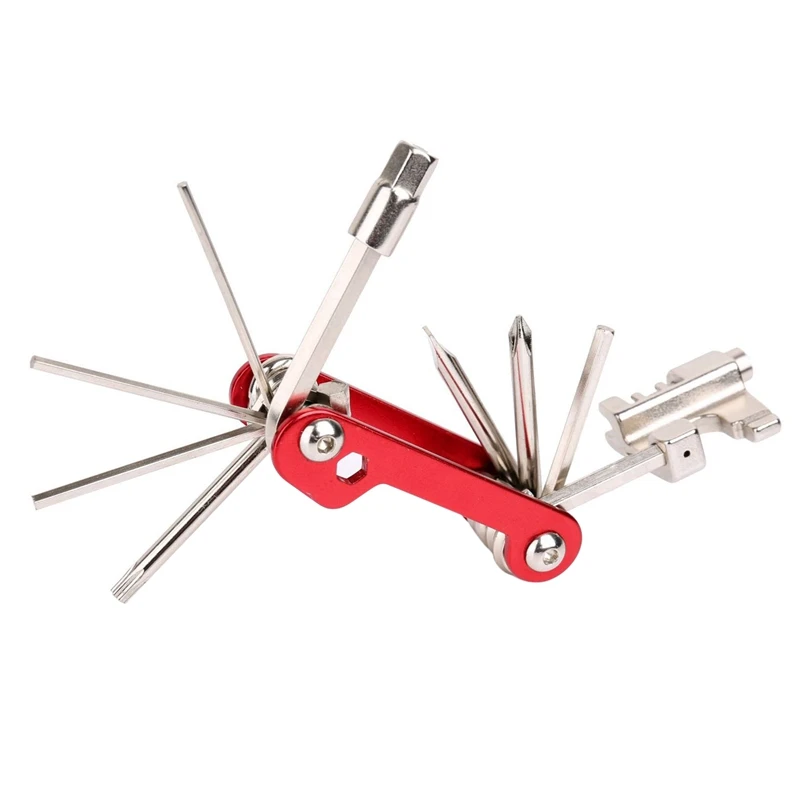 Hot AD-Bicycle Repair Tools, Bicycle Multi-Function Tool Kit, Portable All-In-One Mini Universal Bicycle Tool Repair Kit
Hot AD-Bicycle Repair Tools, Bicycle Multi-Function Tool Kit, Portable All-In-One Mini Universal Bicycle Tool Repair Kit