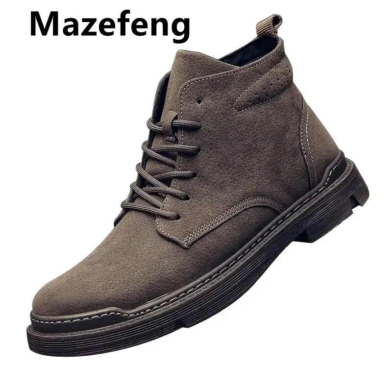 2021 Men Winter Boots Flock Leather Boots Men Autumn Winter Snow Casual Shoes Men Outdoor Light Ankle Antislip Warm Zapatos
2021 Men Winter Boots Flock Leather Boots Men Autumn Winter Snow Casual Shoes Men Outdoor Light Ankle Antislip Warm Zapatos