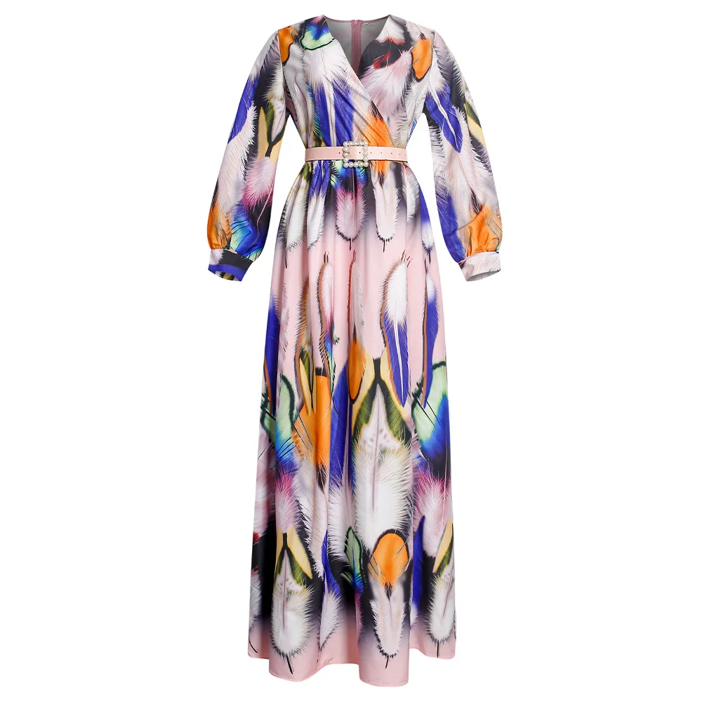 African Dresses for Women Summer Long Sleeve New Africa Clothes Dashiki Printing Polyester Traditional Robe Maxi Dress
African Dresses for Women Summer Long Sleeve New Africa Clothes Dashiki Printing Polyester Traditional Robe Maxi Dress