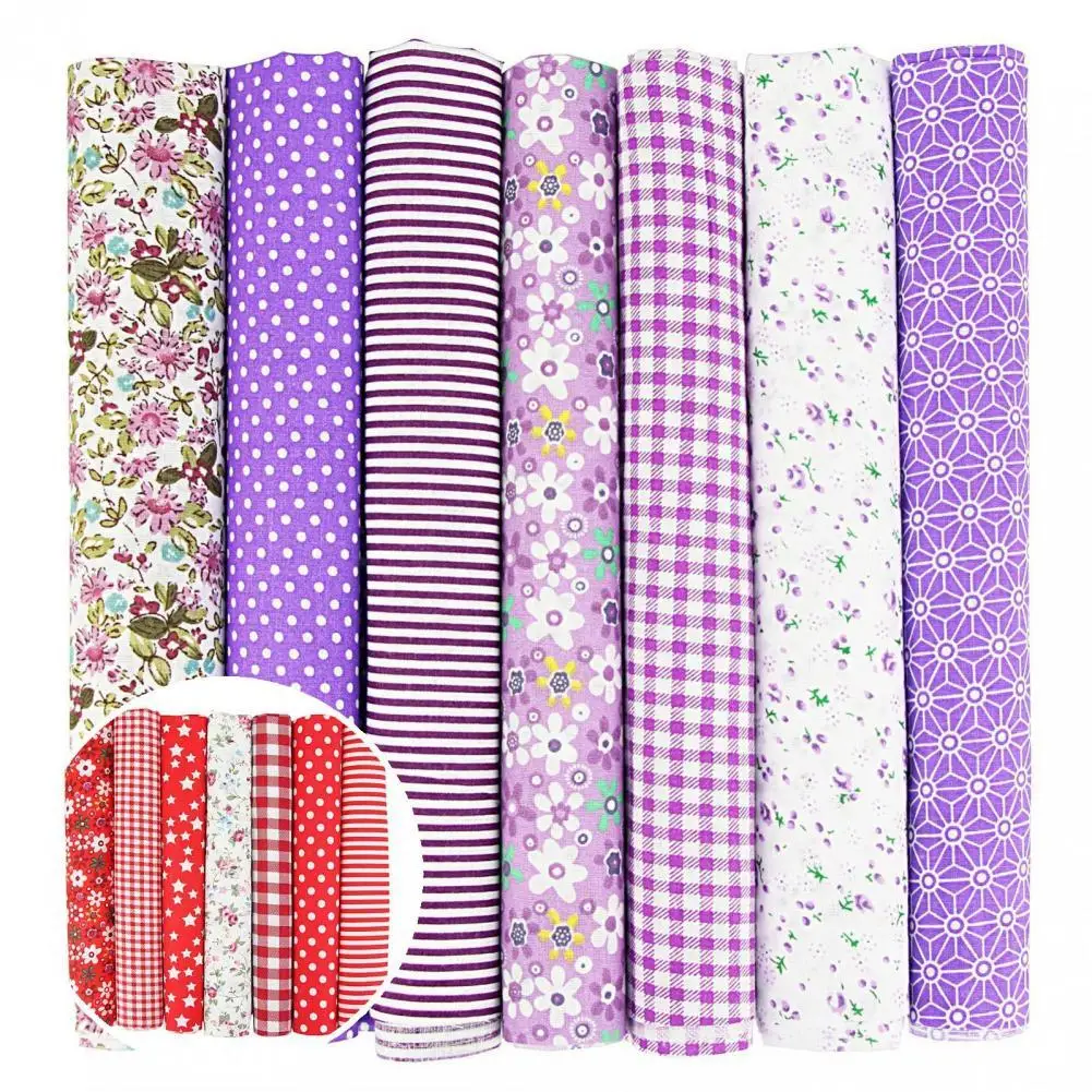 7Pcs/Set Wide Application Multicolor Bright-colored Aesthetic Lint-free Needlework Cloth Sewing Cloth for Handicraft
7Pcs/Set Wide Application Multicolor Bright-colored Aesthetic Lint-free Needlework Cloth Sewing Cloth for Handicraft