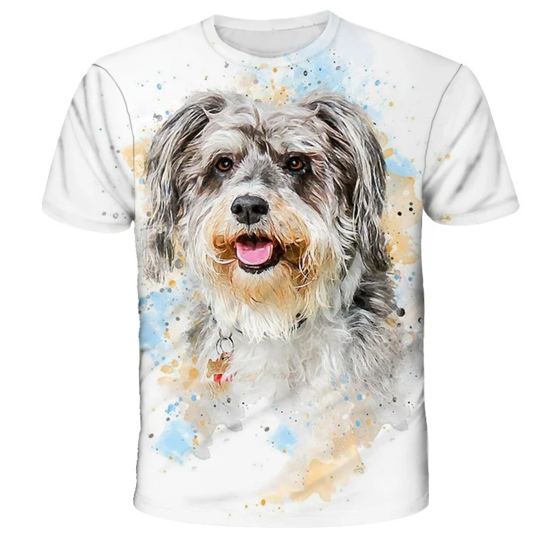Summer Men's 3D Printed Animal T-shirt Creative Art Print Cute Dog Shirt Harajuku Street Short Sleeve Casual Breathable Top
Summer Men's 3D Printed Animal T-shirt Creative Art Print Cute Dog Shirt Harajuku Street Short Sleeve Casual Breathable Top