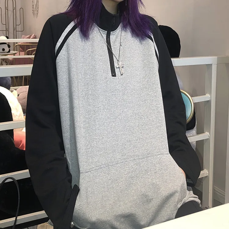 oversize personality spring autumn ulzzang Unisex Women's Clothing Harajuku pullover turtleneck zipper full Hoodies Sweatshirts
oversize personality spring autumn ulzzang Unisex Women's Clothing Harajuku pullover turtleneck zipper full Hoodies Sweatshirts