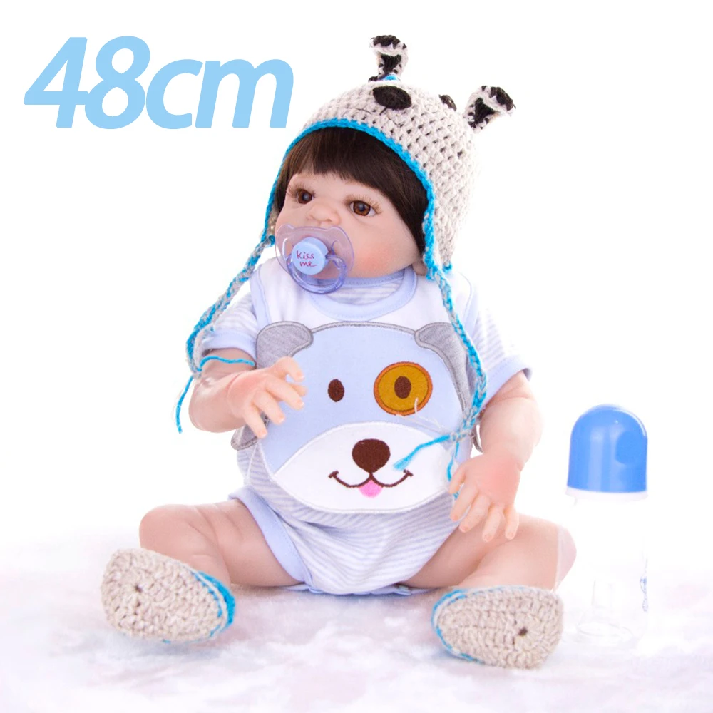 Кукла reborn 48 см, куклы для маленьких мальчиков, силиконовые виниловые куклы Reborn для детского дня, вечерние подарки, игрушки для кровати
Кукла reborn 48 см, куклы для маленьких мальчиков, силиконовые виниловые куклы Reborn для детского дня, вечерние подарки, игрушки для кровати