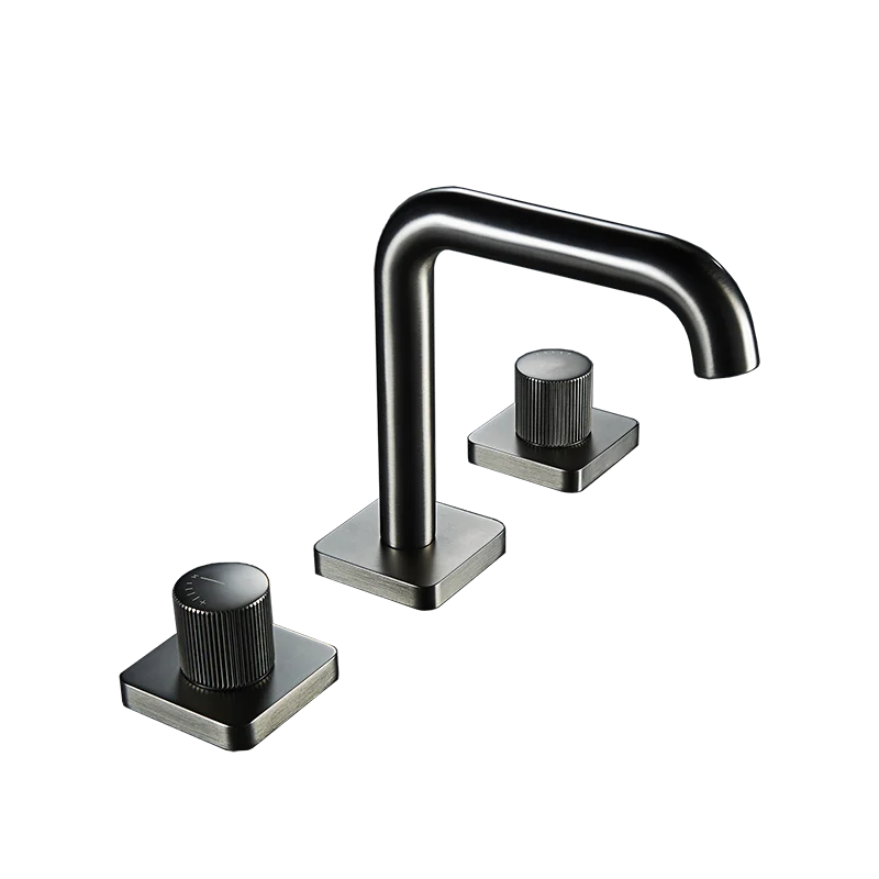 Widespread Noble Industrial Style CUPC Certified Black 3 Hole Bathroom Basin Faucets
Widespread Noble Industrial Style CUPC Certified Black 3 Hole Bathroom Basin Faucets