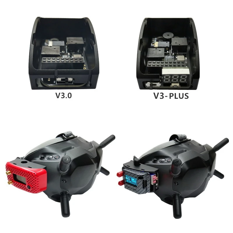 URUAV 5.8G RX PORT 3.0-PLUS FPV Goggles Low Voltage Alarm Simulation Receiver Board+Metal Adapter Mounting Combo For Fatshark
URUAV 5.8G RX PORT 3.0-PLUS FPV Goggles Low Voltage Alarm Simulation Receiver Board+Metal Adapter Mounting Combo For Fatshark