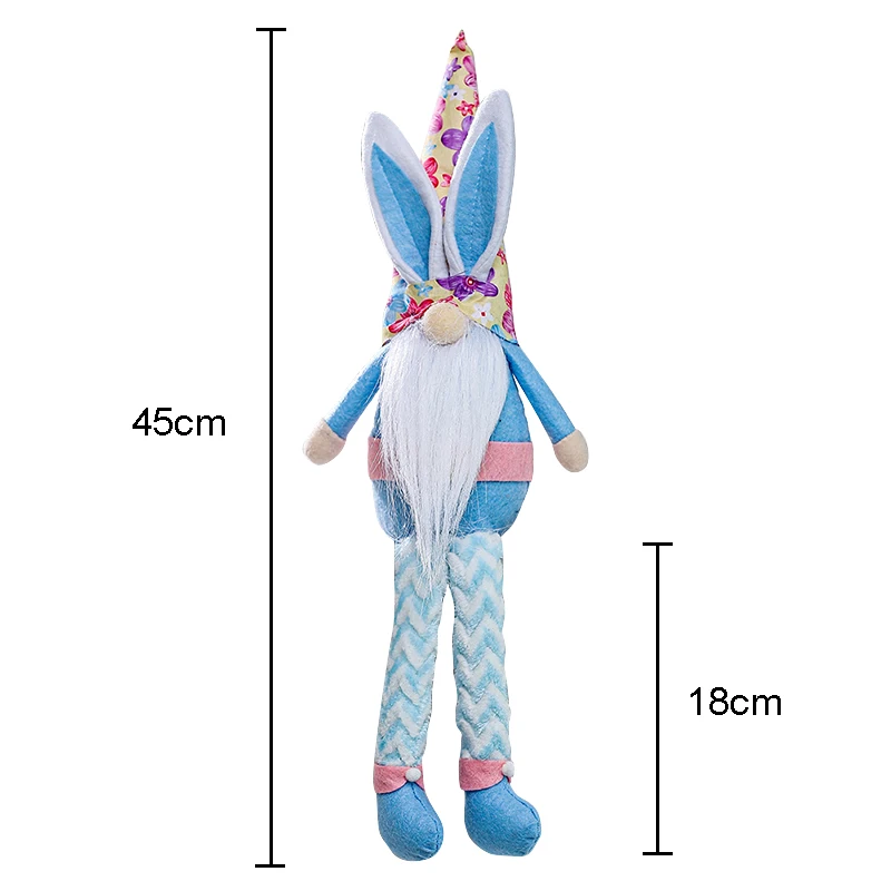 ZL Long Leg Easter Bunny Gnome,Sitting Easter Bunny Gnomes Decor,Handmade Knitting Gnome Faceless Easter Gifts For Kids/Women
ZL Long Leg Easter Bunny Gnome,Sitting Easter Bunny Gnomes Decor,Handmade Knitting Gnome Faceless Easter Gifts For Kids/Women