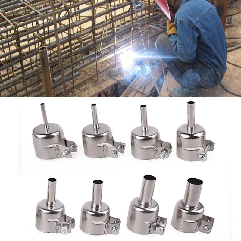8PCS/Set 3-12mm Hot Air Guns Stainless Steel Nozzles Air Guns Nozzle BGA Blow Welding Hot Air Desoldering Wind Nozzle
8PCS/Set 3-12mm Hot Air Guns Stainless Steel Nozzles Air Guns Nozzle BGA Blow Welding Hot Air Desoldering Wind Nozzle