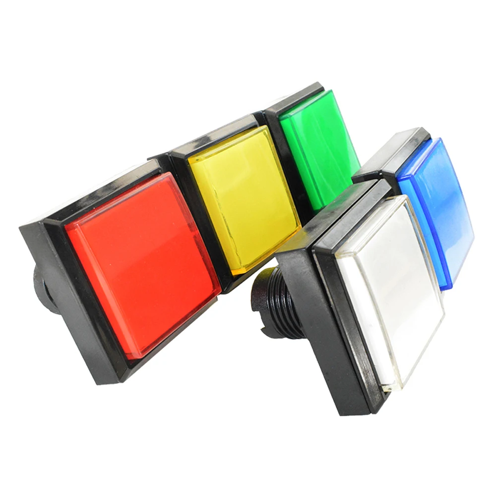 51*51 square straight edge with light button Chinese button game console accessories game console button switch with light
51*51 square straight edge with light button Chinese button game console accessories game console button switch with light