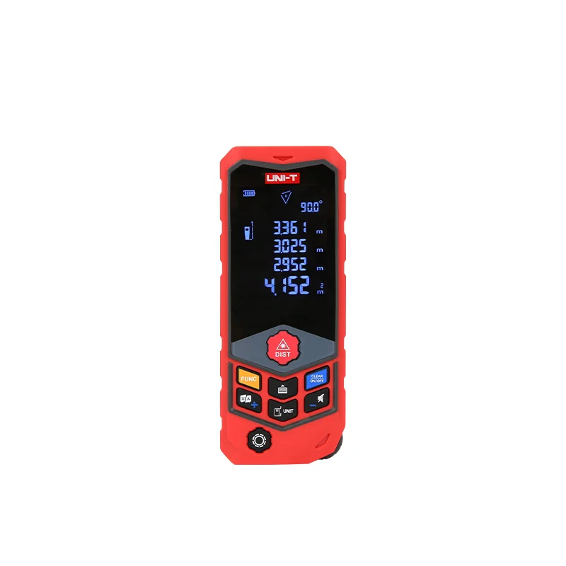 UNI-T LM120 laser distance meter rangefinder trena laser tape range finder build electronic level ruler test tools
UNI-T LM120 laser distance meter rangefinder trena laser tape range finder build electronic level ruler test tools