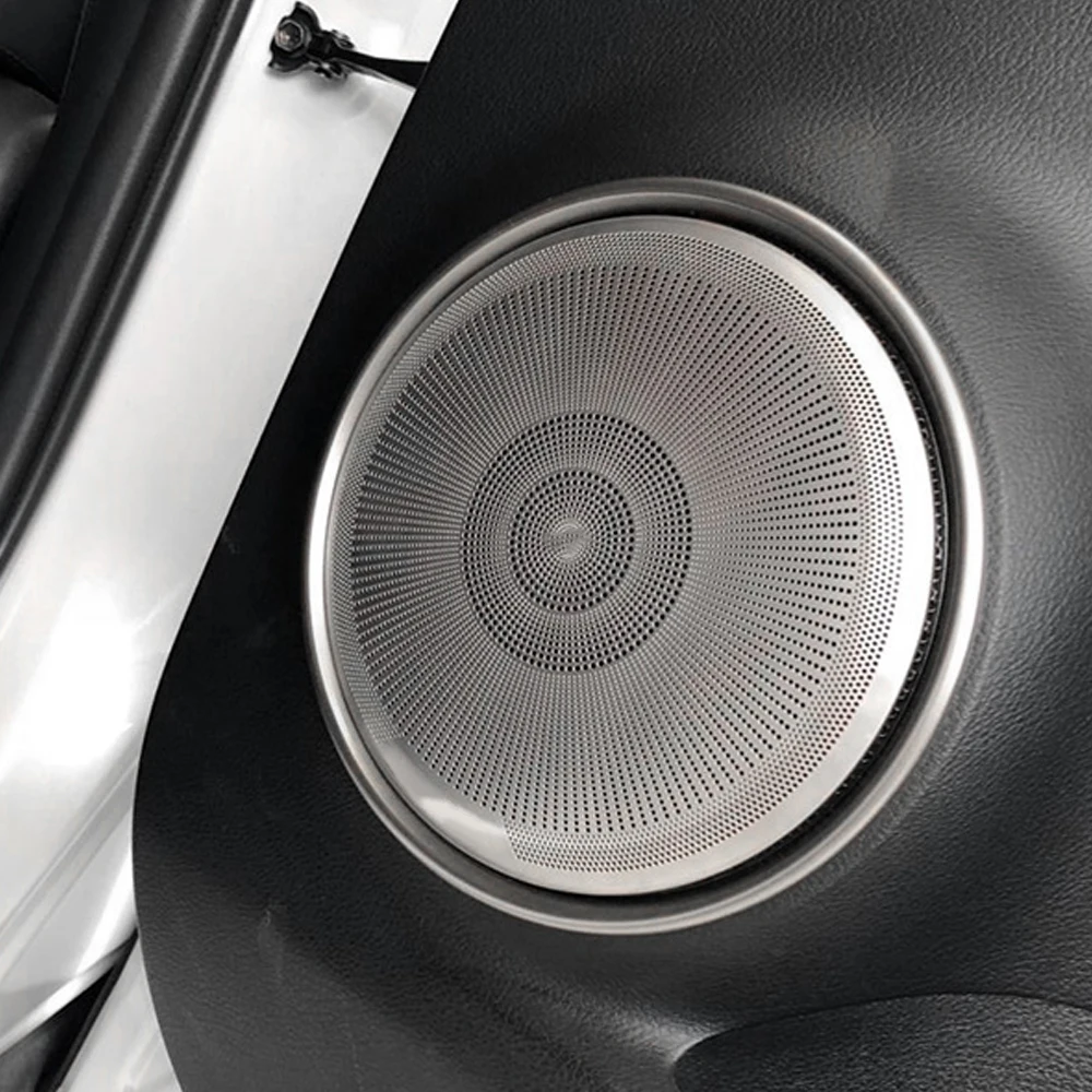 Для Lexus NX AZ10 2014-2020 нержавеющая Дверная панель автомобиля громкий динамик Pad звук