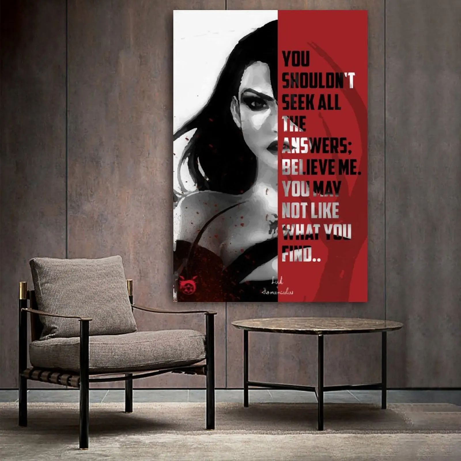 Alchemist Lust Full Metal плакат декоративной живописи холст стены искусство гостиной