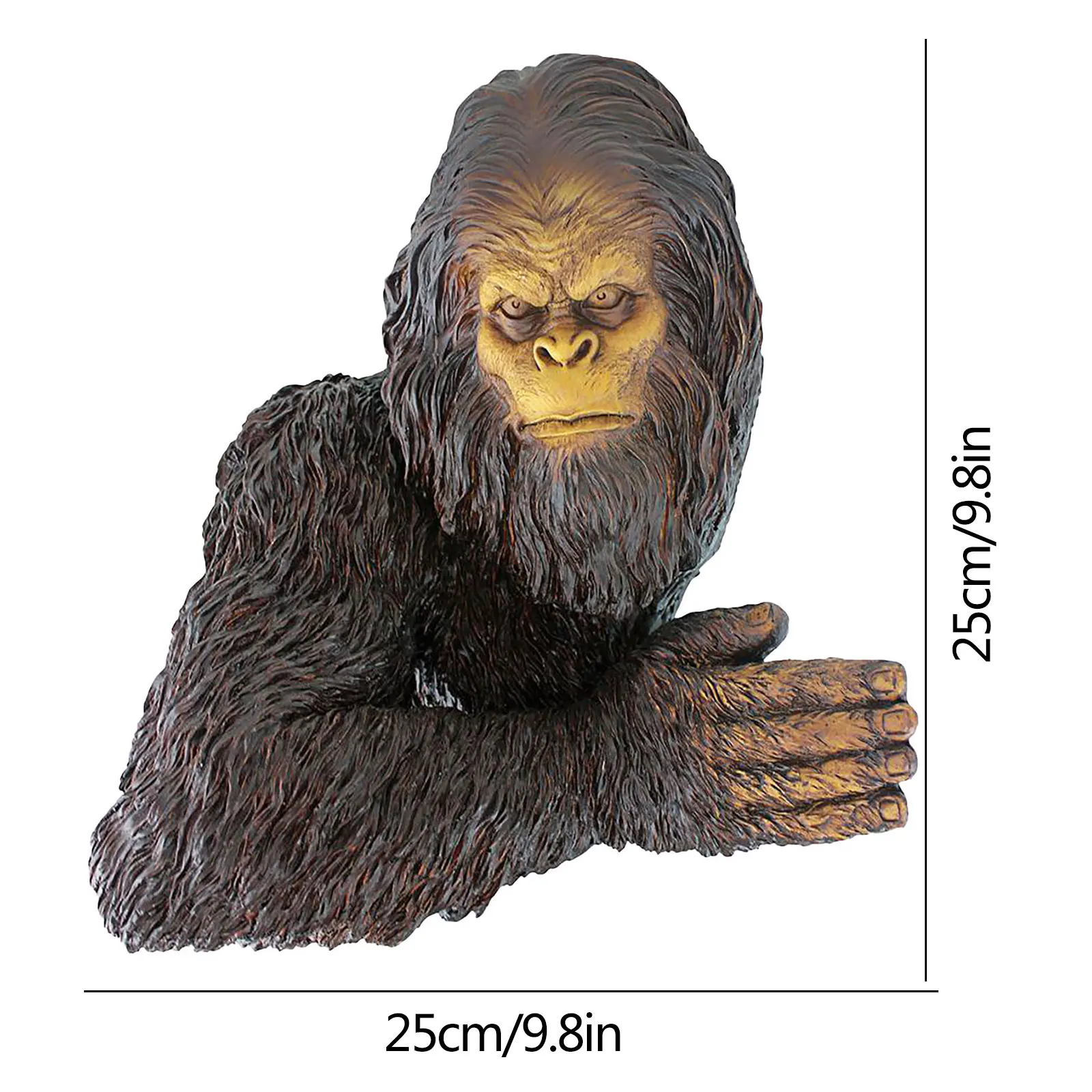 Bigfoot Hug Tree Sculpture 3D Statue Gorilla Monkey Embrace Tree Hugger Statue Tree Decoration For Outdoor Garden Hanging Decor
Bigfoot Hug Tree Sculpture 3D Statue Gorilla Monkey Embrace Tree Hugger Statue Tree Decoration For Outdoor Garden Hanging Decor
