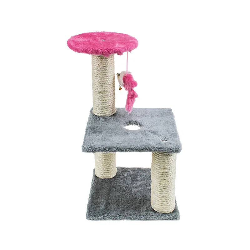 Chamfer Sisal Cat Climbing Frame Chamfer Three-Column Three-Layer Square Plate Disc Grinding Claw Medium
Chamfer Sisal Cat Climbing Frame Chamfer Three-Column Three-Layer Square Plate Disc Grinding Claw Medium