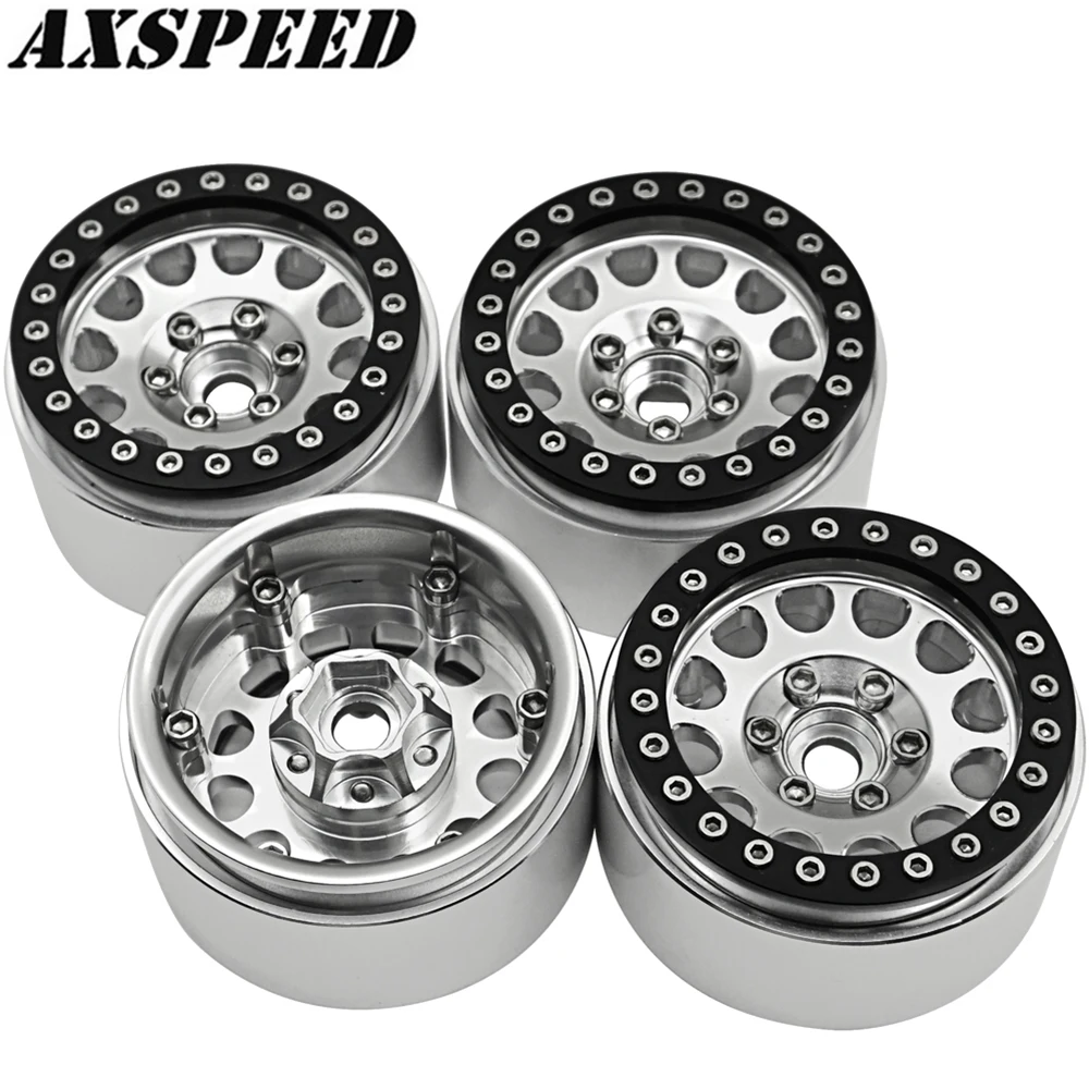 AXSPEED RC Wheels Rims 1.9" Metal Beadlock Wheel Hub for 1/10 RC Crawler Axial SCX10 CC01 D90 TRAXXAS TRX-4 Wraith Parts
AXSPEED RC Wheels Rims 1.9" Metal Beadlock Wheel Hub for 1/10 RC Crawler Axial SCX10 CC01 D90 TRAXXAS TRX-4 Wraith Parts