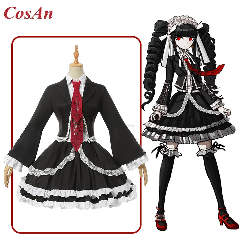 Hot Game Danganronpa 2: Goodbye Despair Academy Yasuhiro Taeko Cosplay Costumes Super High School Gambler Cute Lolita Dress
Hot Game Danganronpa 2: Goodbye Despair Academy Yasuhiro Taeko Cosplay Costumes Super High School Gambler Cute Lolita Dress