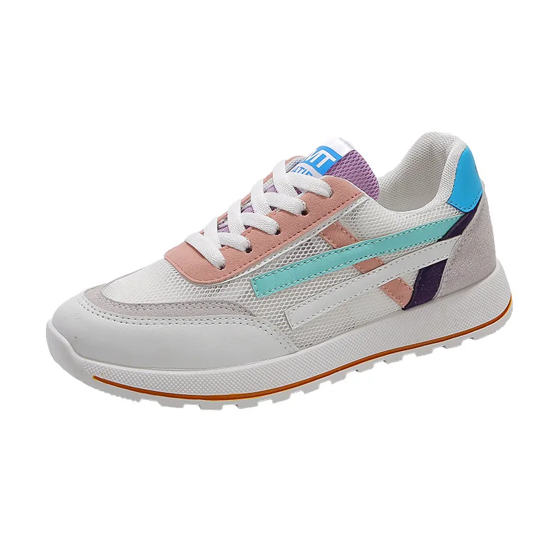 Fashion Women's Shoes Spring Woman Comfortable Sneakers Lace-up Color Matching Shoes Breathable Casual Shoes Vulcanized shoes
Fashion Women's Shoes Spring Woman Comfortable Sneakers Lace-up Color Matching Shoes Breathable Casual Shoes Vulcanized shoes