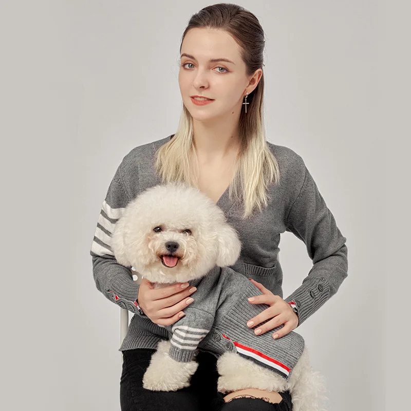 Pet Clothes Dog Cat Sweater Warm Gray Sweater Dog Clothes For Small Medium Dogs Jacket Coat Jumpsuit Samoyed Winter Jackets 
Pet Clothes Dog Cat Sweater Warm Gray Sweater Dog Clothes For Small Medium Dogs Jacket Coat Jumpsuit Samoyed Winter Jackets