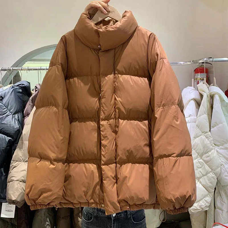 Schinteon Women Down Jacket Korean Style Autumn Winter Casual Loose Stand Collar Coat Warm Outwear 2021 New
Schinteon Women Down Jacket Korean Style Autumn Winter Casual Loose Stand Collar Coat Warm Outwear 2021 New