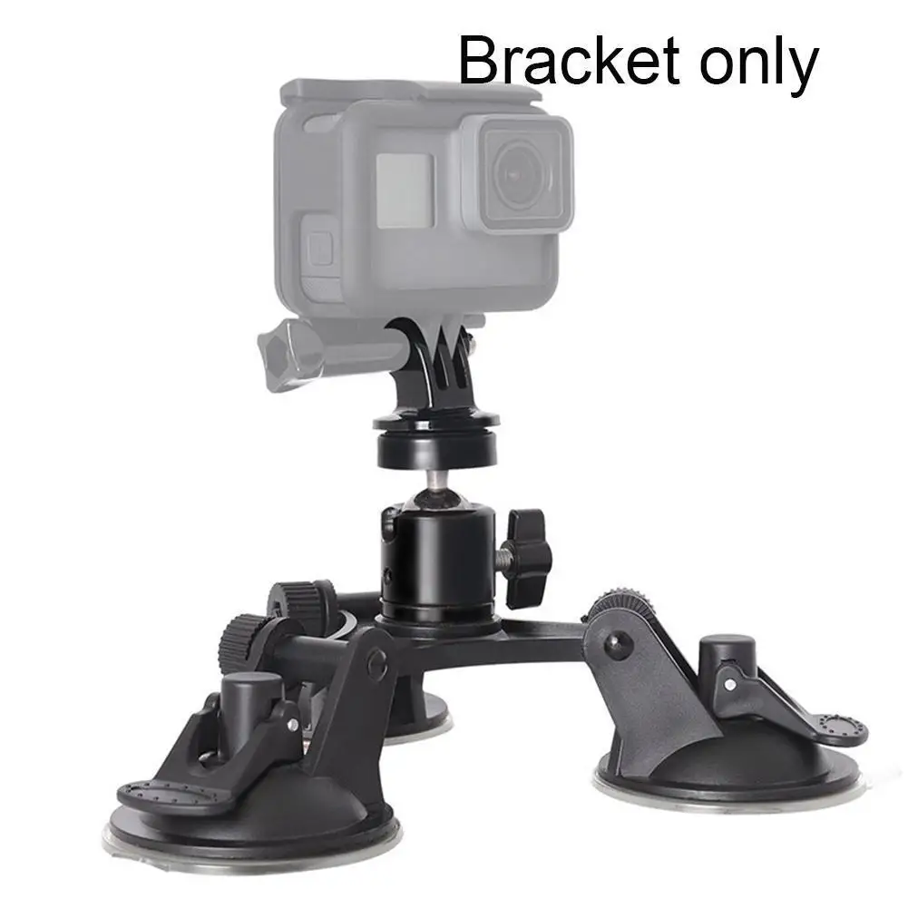 Sports Camera Car Glass Triangle Suction Cup Adapter Mount Driving Recorder Tripod Vehicle Holder Sucker for GOPRO hero7/6/5
Sports Camera Car Glass Triangle Suction Cup Adapter Mount Driving Recorder Tripod Vehicle Holder Sucker for GOPRO hero7/6/5