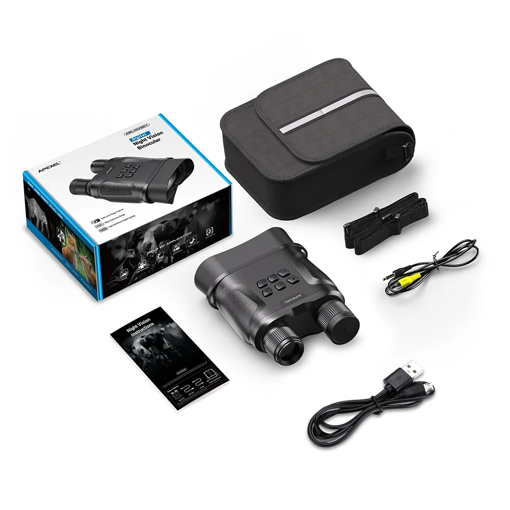 Digital Night Vision Binoculars Video Recording HD Infrared Day And Night Vision Complete Darkness Surveillance Camping Explor
Digital Night Vision Binoculars Video Recording HD Infrared Day And Night Vision Complete Darkness Surveillance Camping Explor