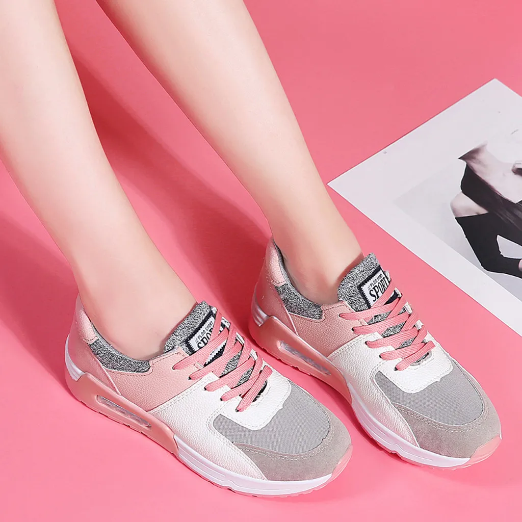 Air Cushion Women Casual Shoes Colorblock Women Sneakers Breathable Leather Walking Shoes Lace Up Flat Shoes Plus size 36-40
Air Cushion Women Casual Shoes Colorblock Women Sneakers Breathable Leather Walking Shoes Lace Up Flat Shoes Plus size 36-40