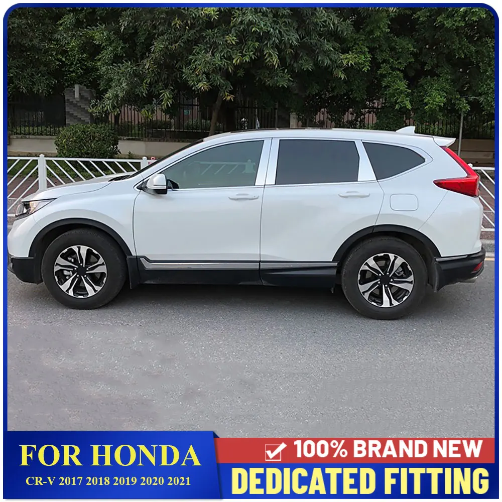 Fit For Honda CR-V 2017 2018 2019 2020 2021 Stainless Steel Car Window Pillars B+C Center Pillar Cover Trims Exterior Decoration
Fit For Honda CR-V 2017 2018 2019 2020 2021 Stainless Steel Car Window Pillars B+C Center Pillar Cover Trims Exterior Decoration
