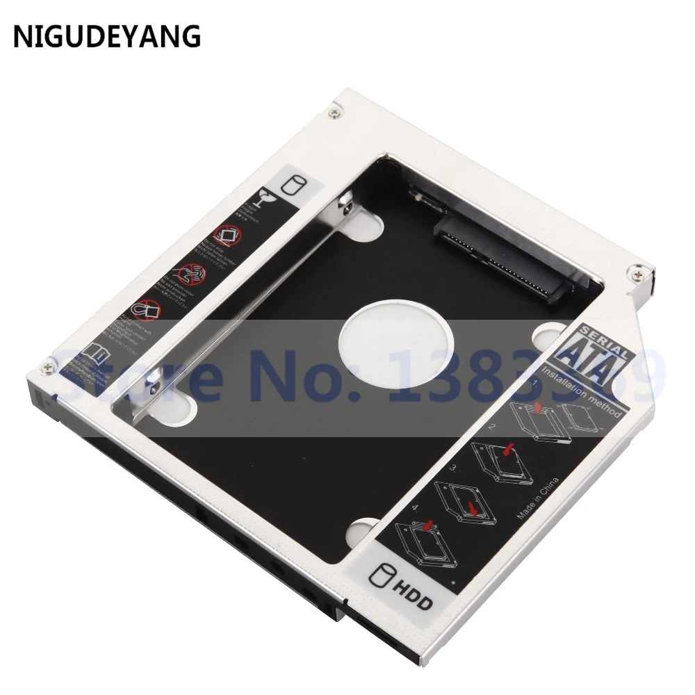 NIGUDEYANG 2nd Second HDD SSD Hard Drive Optical bay Caddy Frame Adapter for Toshiba Satellite P850 P850D P855 P855D
NIGUDEYANG 2nd Second HDD SSD Hard Drive Optical bay Caddy Frame Adapter for Toshiba Satellite P850 P850D P855 P855D