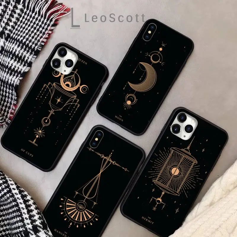 Tarot Cards Tattoo fashion Phone Case for iPhone 11 12 pro XS MAX 8 7 6 6S Plus X 5S SE 2020 XR Soft silicone
Tarot Cards Tattoo fashion Phone Case for iPhone 11 12 pro XS MAX 8 7 6 6S Plus X 5S SE 2020 XR Soft silicone