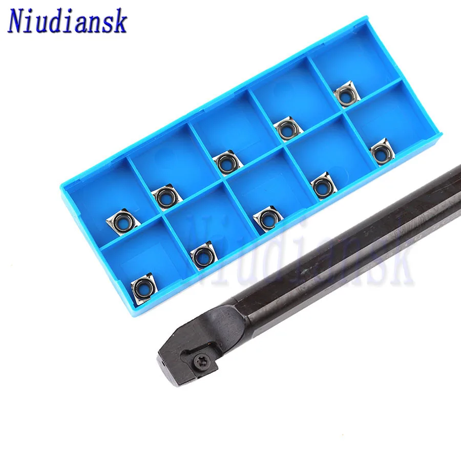 10pcs CCMT0602 Carbide Inserts+S08K S10K-SCZCR06 Internal Turning Tool Holder S12M-SCZCR06 S16Q-SCZCR06 SCZCL CNC Lathe Tool Set
10pcs CCMT0602 Carbide Inserts+S08K S10K-SCZCR06 Internal Turning Tool Holder S12M-SCZCR06 S16Q-SCZCR06 SCZCL CNC Lathe Tool Set