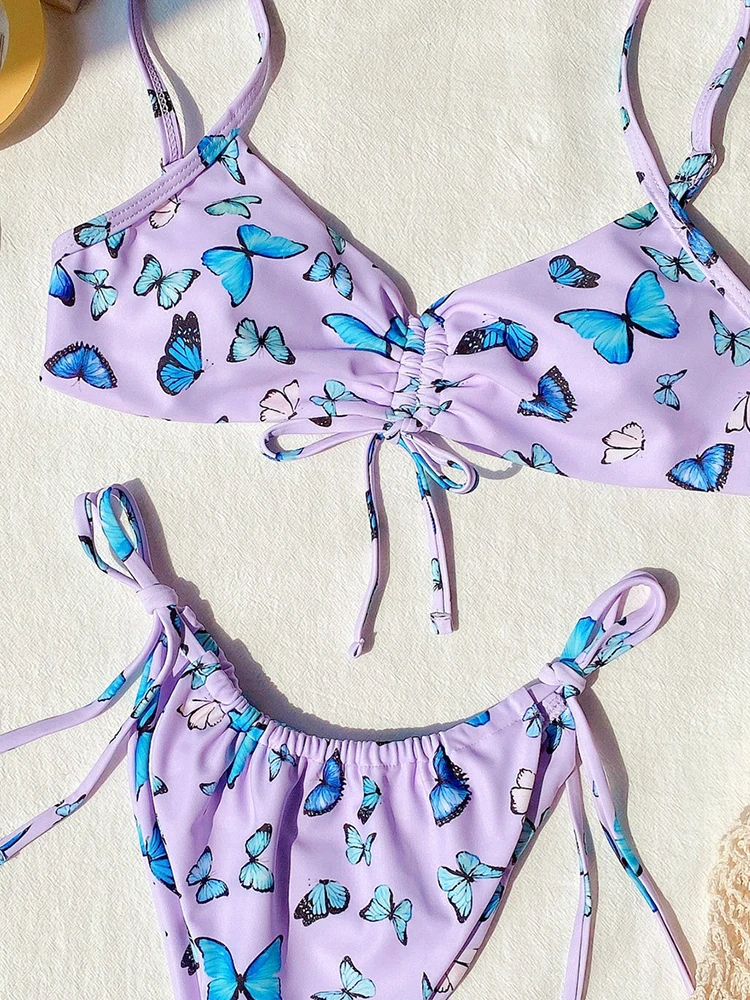Butterfly Print Sexy Bikinis Push Up Bikini 2021 Hot Sale Padded Bra Bandage Low Waist Swimsuit Female Swimwear Women
Butterfly Print Sexy Bikinis Push Up Bikini 2021 Hot Sale Padded Bra Bandage Low Waist Swimsuit Female Swimwear Women
