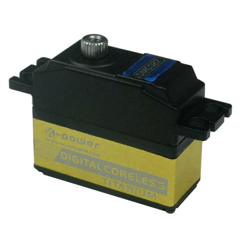 K-Power DMC027 28G/3.5KG/0.05S Titanium Gear Coreless Motor High Speed Digital Servo RC Airplane/Helicopter/Car/Boat
K-Power DMC027 28G/3.5KG/0.05S Titanium Gear Coreless Motor High Speed Digital Servo RC Airplane/Helicopter/Car/Boat