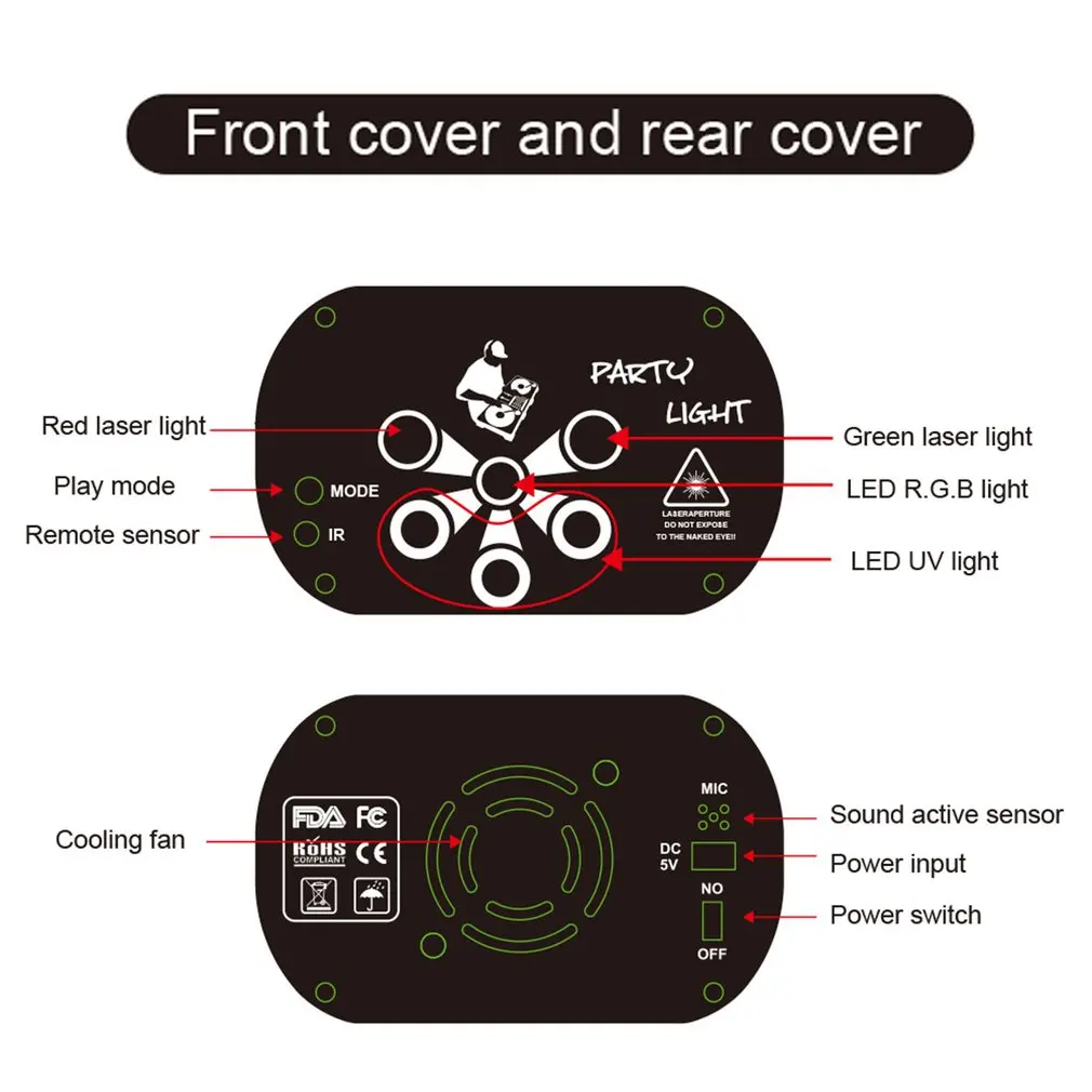 8 Holes 129 Pattern USB Rechargeable Led Laser Sky Projector DJ Atmosphere Light RGB UV Remote Control Light Fixture For Bedroom
8 Holes 129 Pattern USB Rechargeable Led Laser Sky Projector DJ Atmosphere Light RGB UV Remote Control Light Fixture For Bedroom
