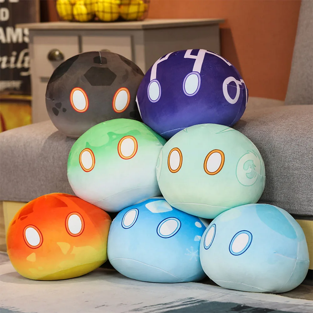 Cartoon Game Genshin Impact Slime Theme Cute Plush Dolls Kawaii Keli Dango Throw Anime Plushie Toys for Children Birthday Gifts
Cartoon Game Genshin Impact Slime Theme Cute Plush Dolls Kawaii Keli Dango Throw Anime Plushie Toys for Children Birthday Gifts