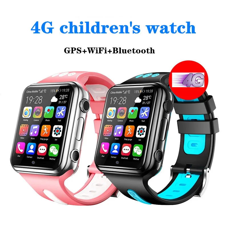 Детские Смарт часы W5 4g с GPS позиционированием мобильный телефон Android Wi Fi Интернет