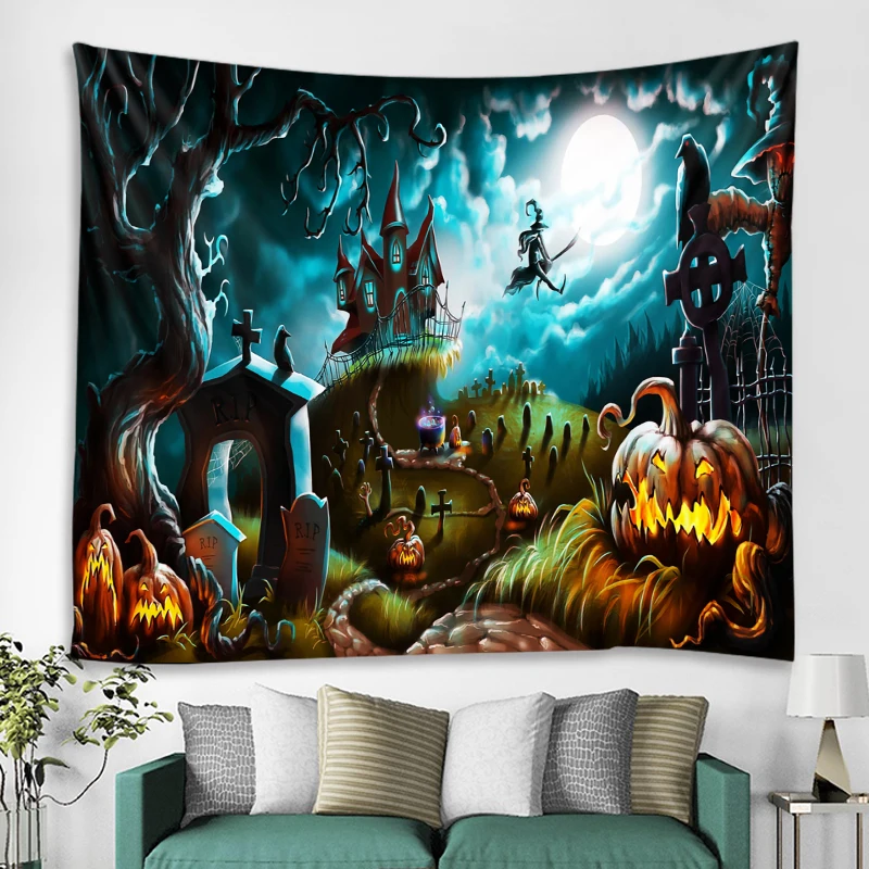 Halloween Jack-o-lantern Tapestry Indian Mandala Tapestry Bohemian Hippie Tapestry Gypsies Psychedelic Tapiz Witchcraft Tapestry
Halloween Jack-o-lantern Tapestry Indian Mandala Tapestry Bohemian Hippie Tapestry Gypsies Psychedelic Tapiz Witchcraft Tapestry